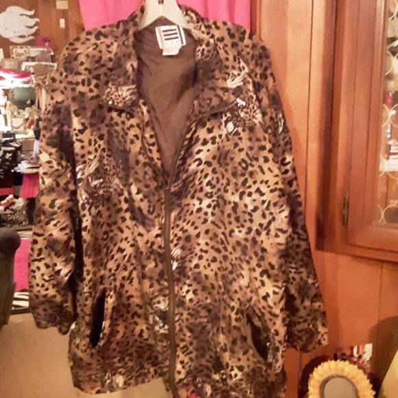 rousso apparel Jackets & Blazers - Cheetah windbreaker